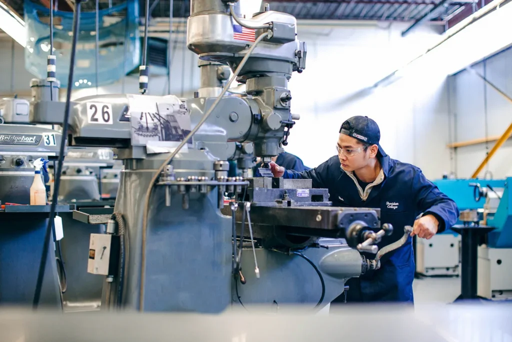 State-of-the-art College facilities in the GTA at Sheridan College, partnered with CCTT to address Ontario's skilled trades gap.