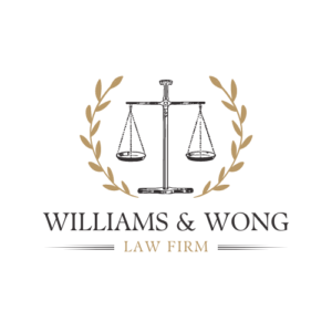 Black and Gold Minimalist Justice Scale Law Firm Logo