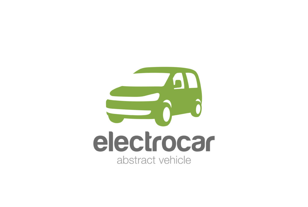 Electro car logo