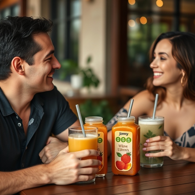 Eco-friendly juice packaging for hotels to elevated guest experience