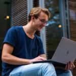 A picture of a male student from student entrepreneurship program in Ontario